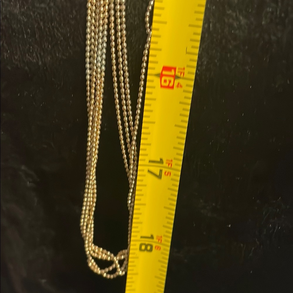 BANANA REPUBLIC Elegant Gold Multi-Strand Necklace - Picture 5 of 5
